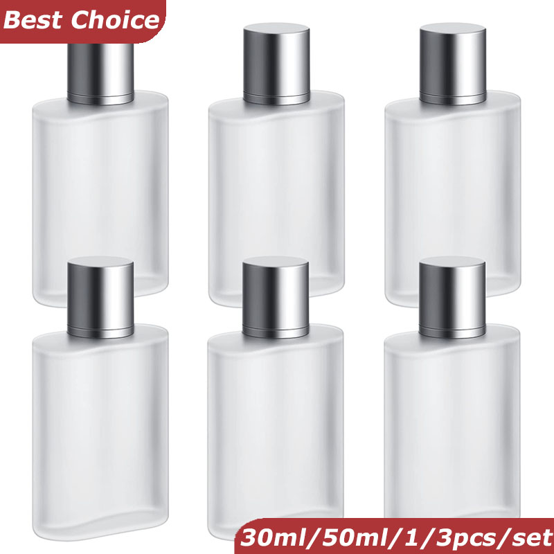 Misting Bottle Fine - 30ml Screw Top Sandblasted Glass Perfume