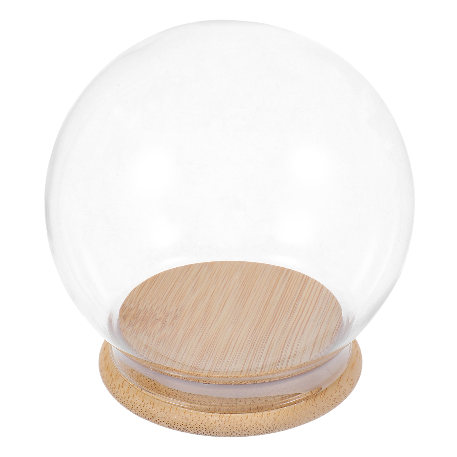 Plastic Dome Clear - Glass Dome Eternal Flower Display Case