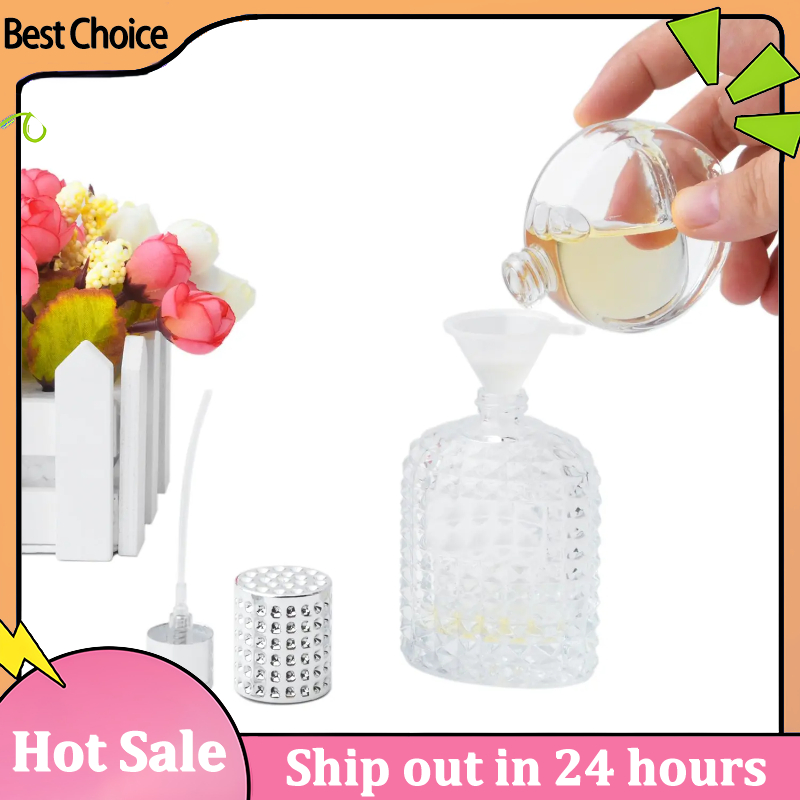 Misting Bottle Fine - 30ml/50ml Sandblasted Glass Perfume Bottle -