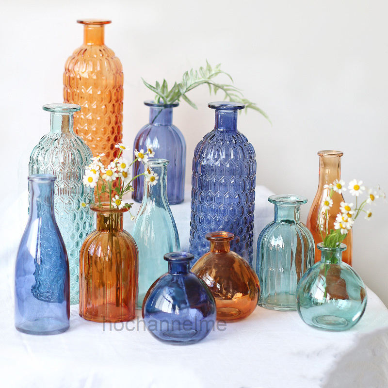 Propagation Station Vase - Glass Vase Living Room Decoration Small