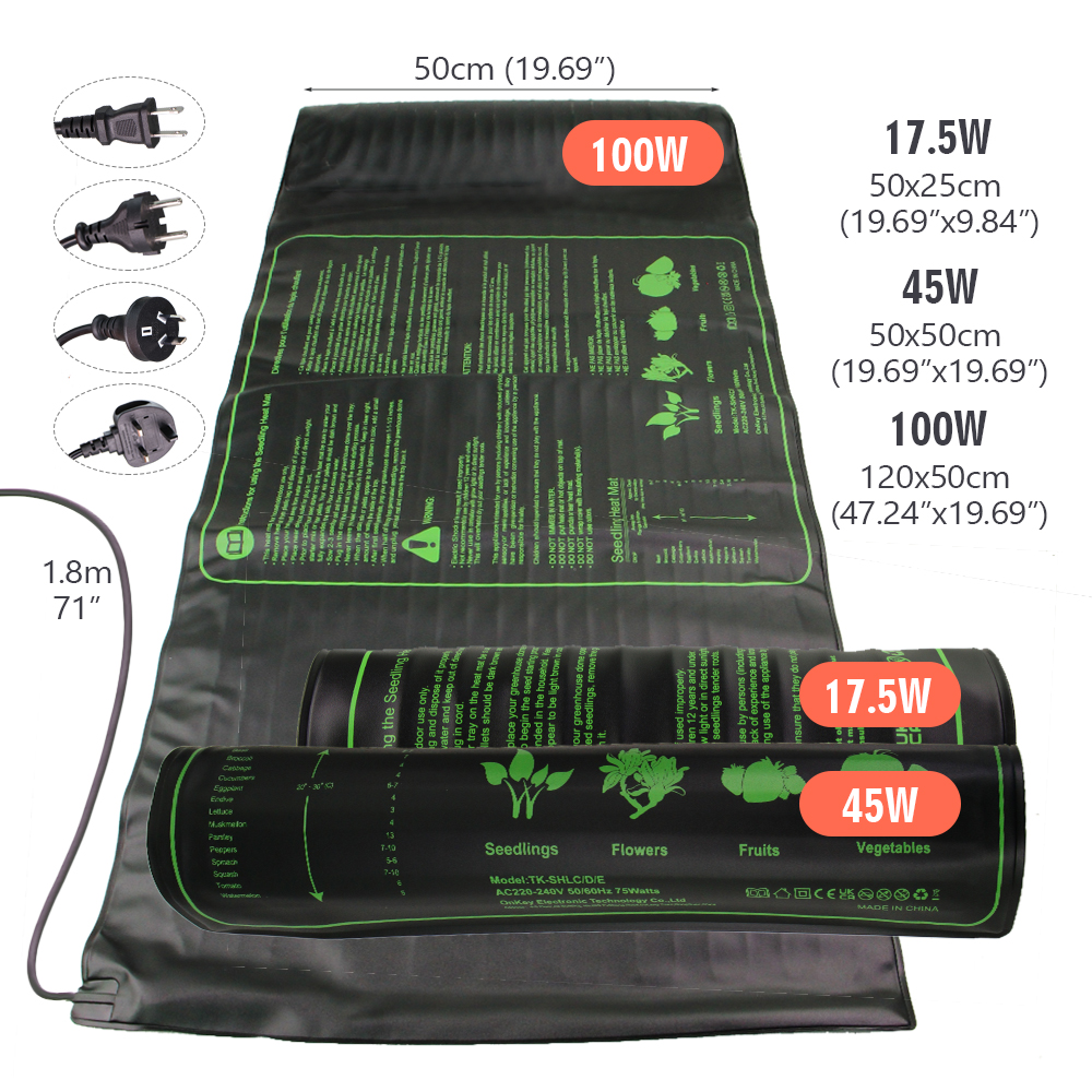 17.5W 45W 100W Seedling Heat M - Rooting Gel Clone 评论和价格