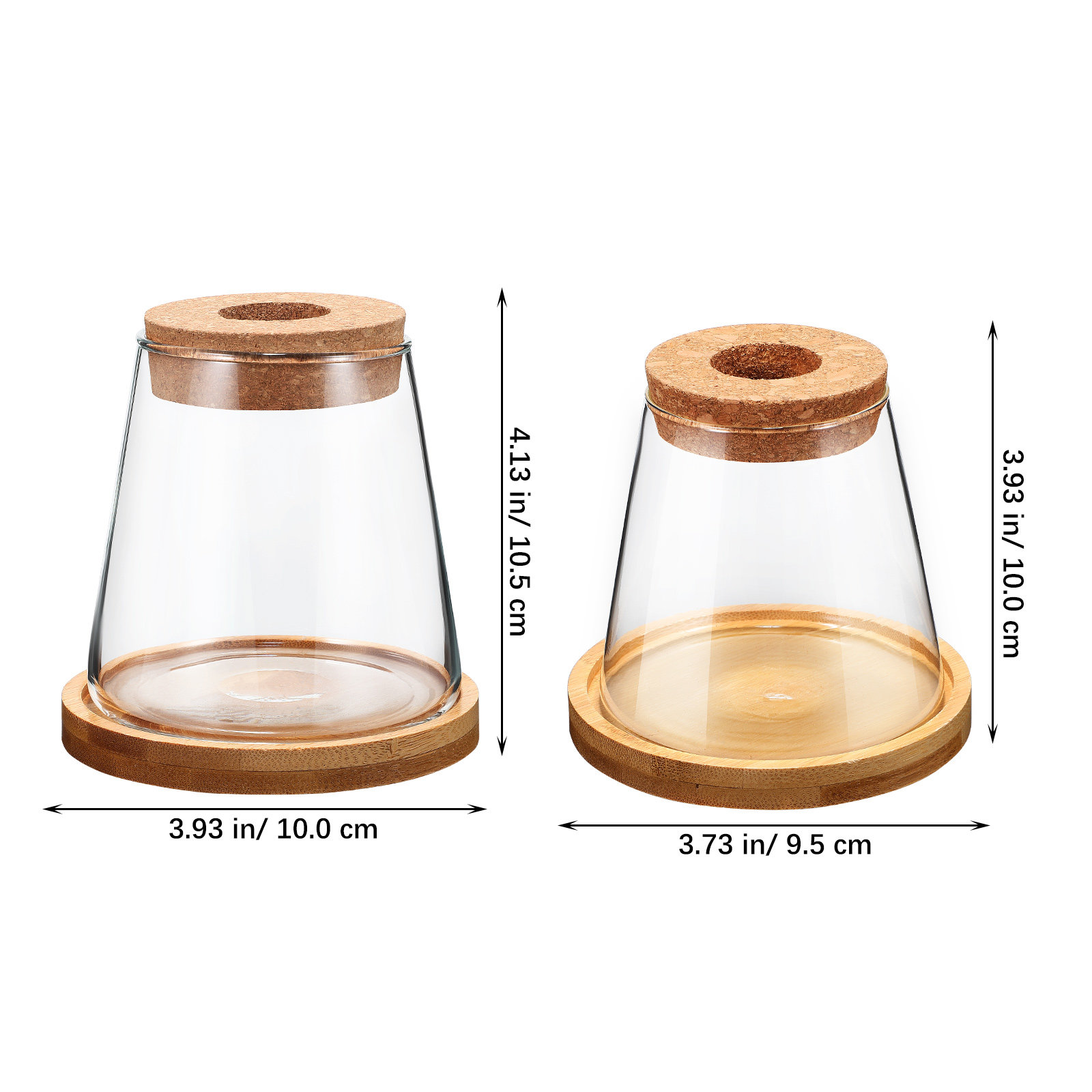 2Pcs Water Planters Glass Prop - Propagation Station Vase 评论和价格
