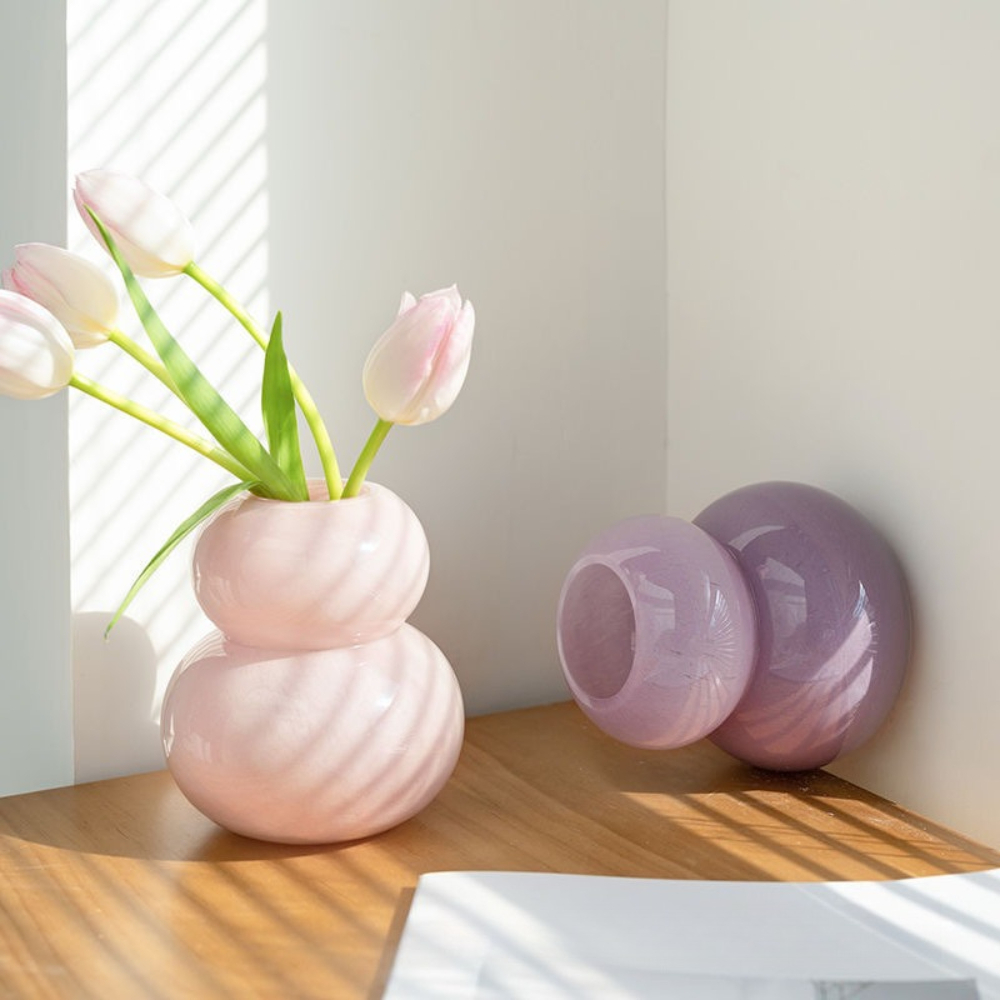 Creative Colorful Gourd Shaped - Propagation Station Vase 评论和价格