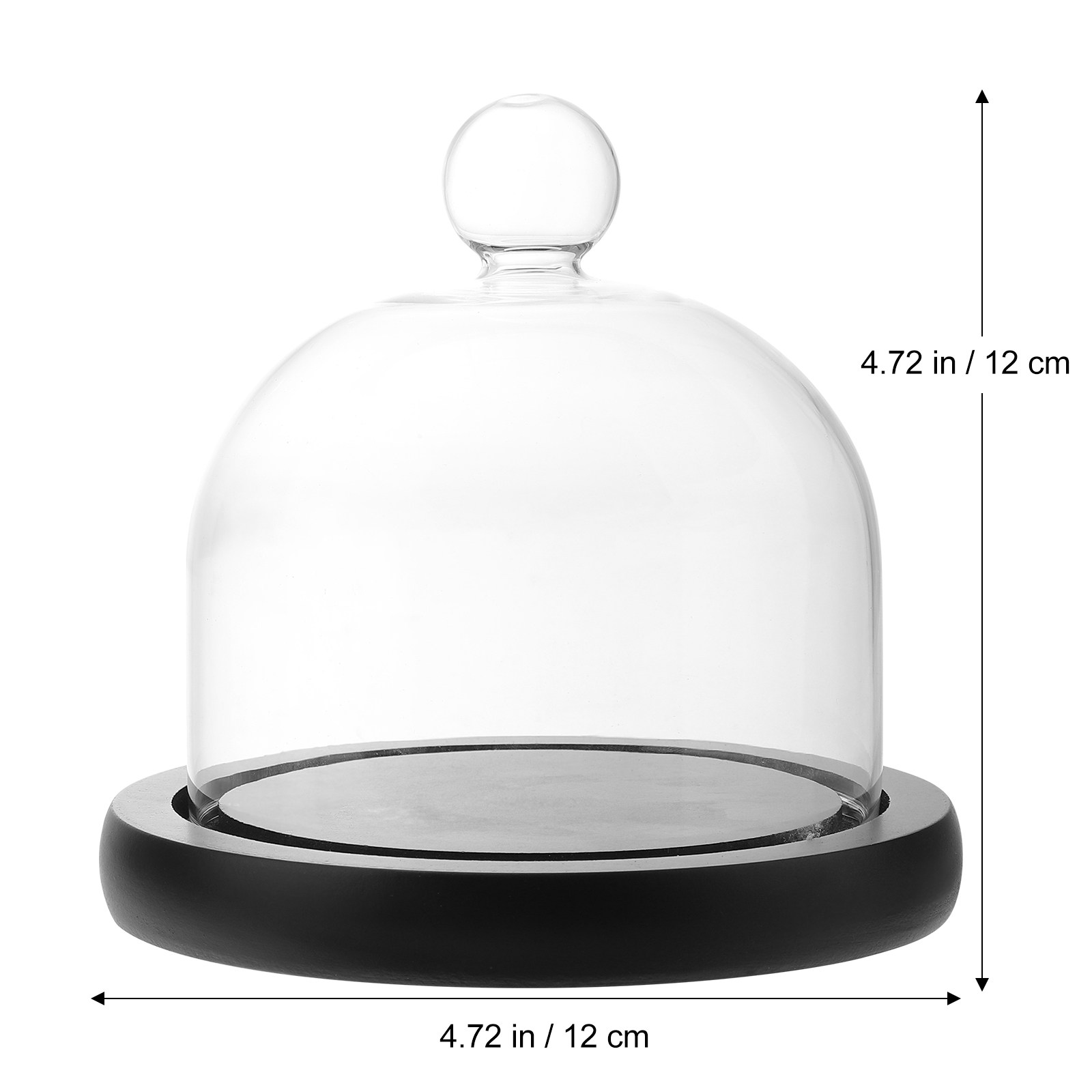 Glass Display Dome Clear Cover - Plastic Dome Clear 评论和价格