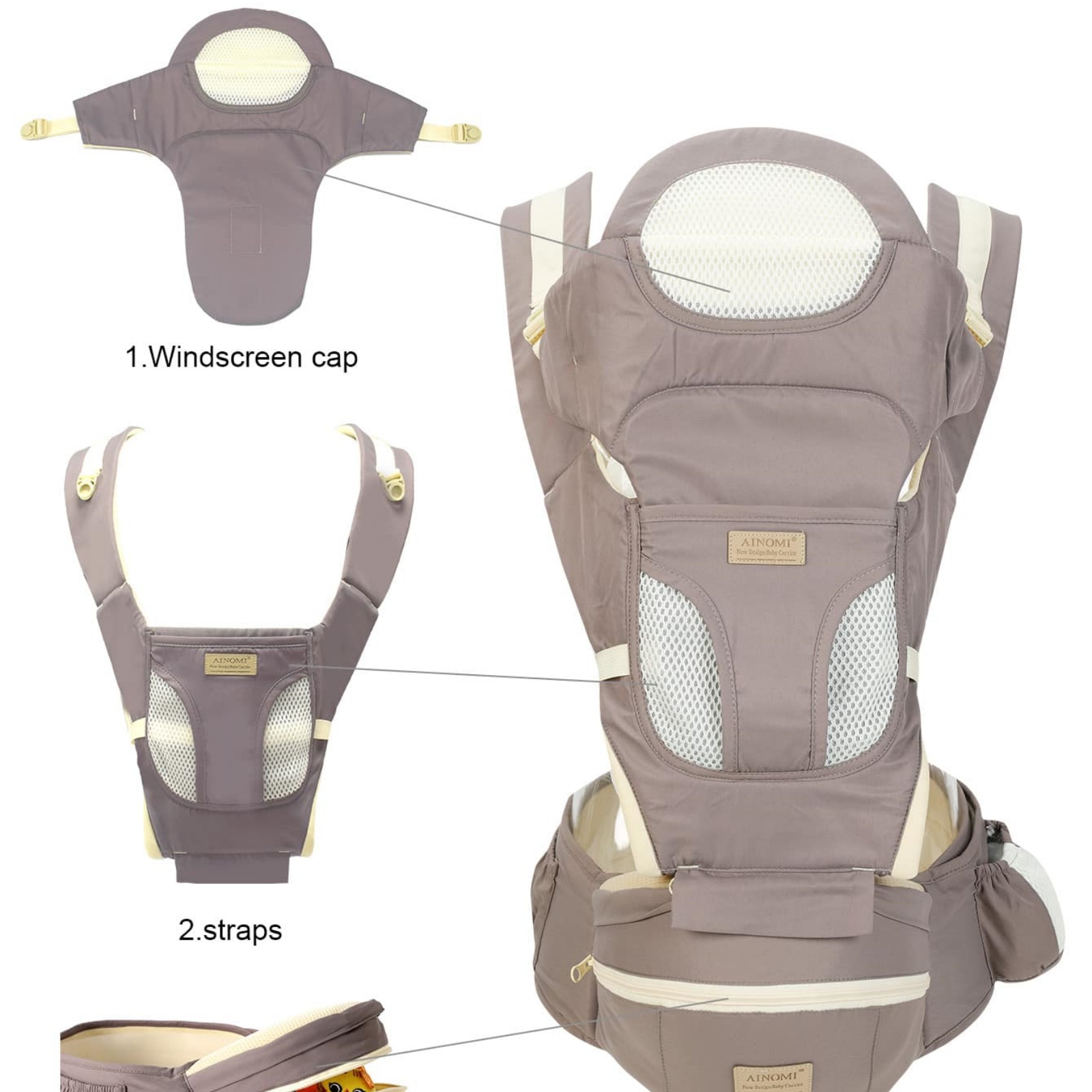 ErgoBaby Carrier with Hip Seat - Rooting Gel Clone 评论和价格