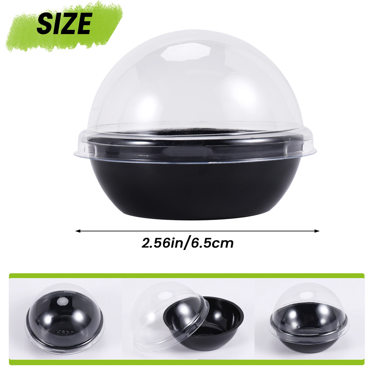 50 Pack Clear Plastic Mini Cup - Plastic Dome Clear 评论和价格