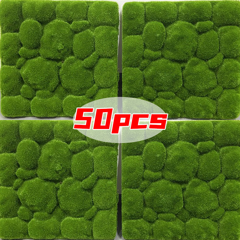 Artificial Green Moss Stones f - Sphagnum Moss Dry 评论和价格