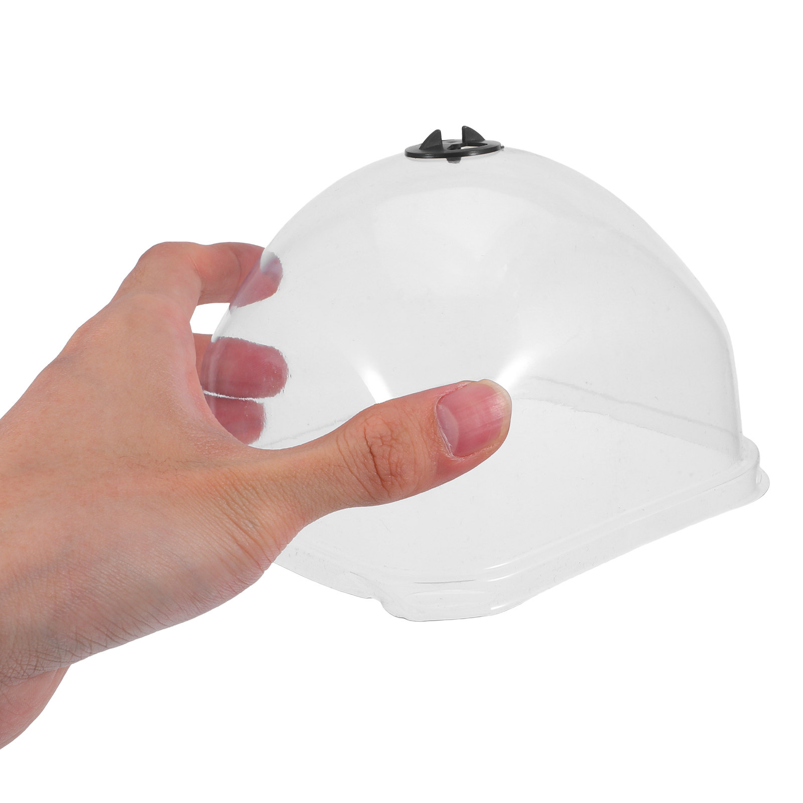 6Pcs Plant Cover Humidity Dome - Plastic Dome Clear 评论和价格