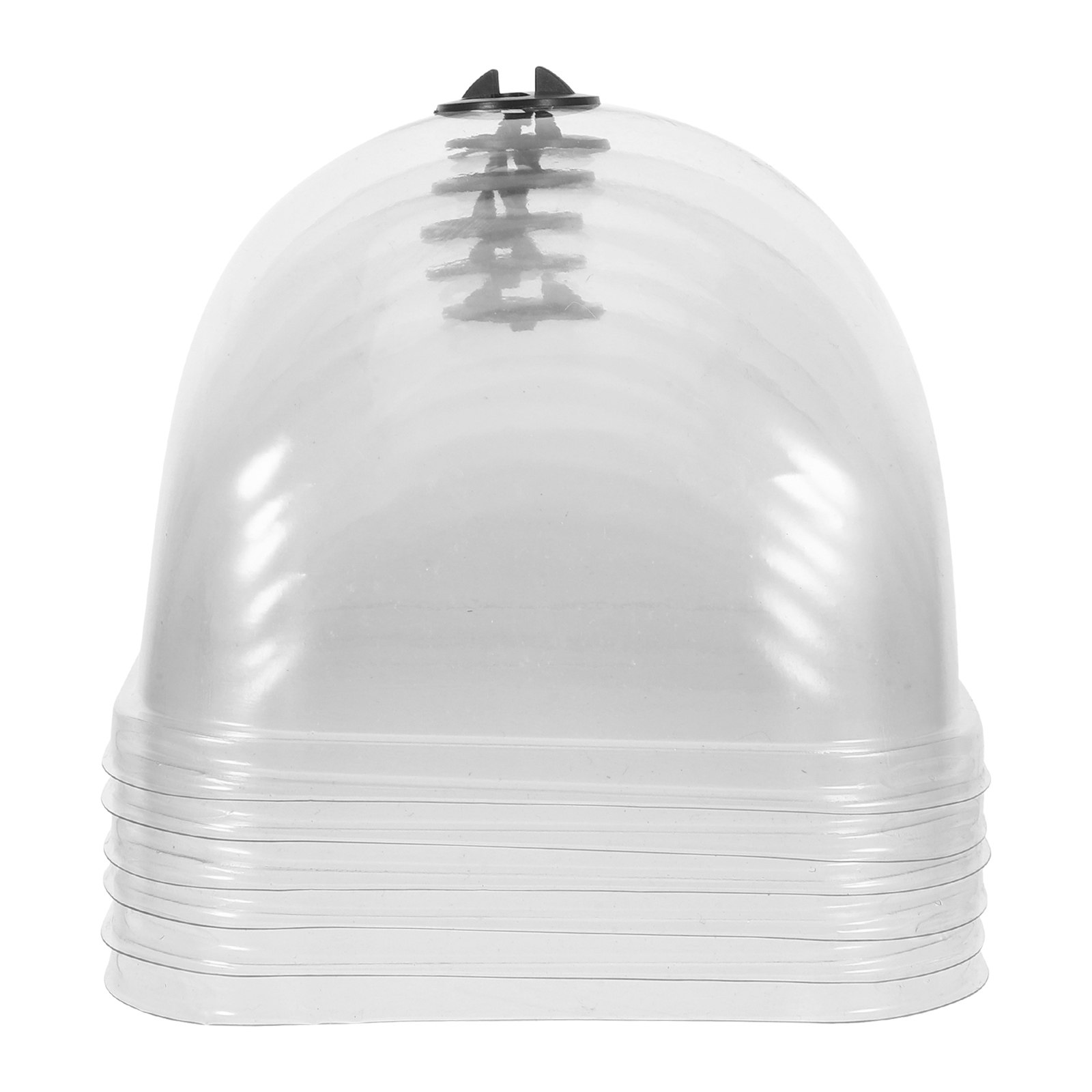 6Pcs Humidity Domes Plant Prot - Plastic Dome Clear 评论和价格