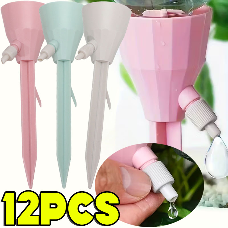 1/12pcs Automatic Drip Irrigat - Self Watering Insert 评论和价格