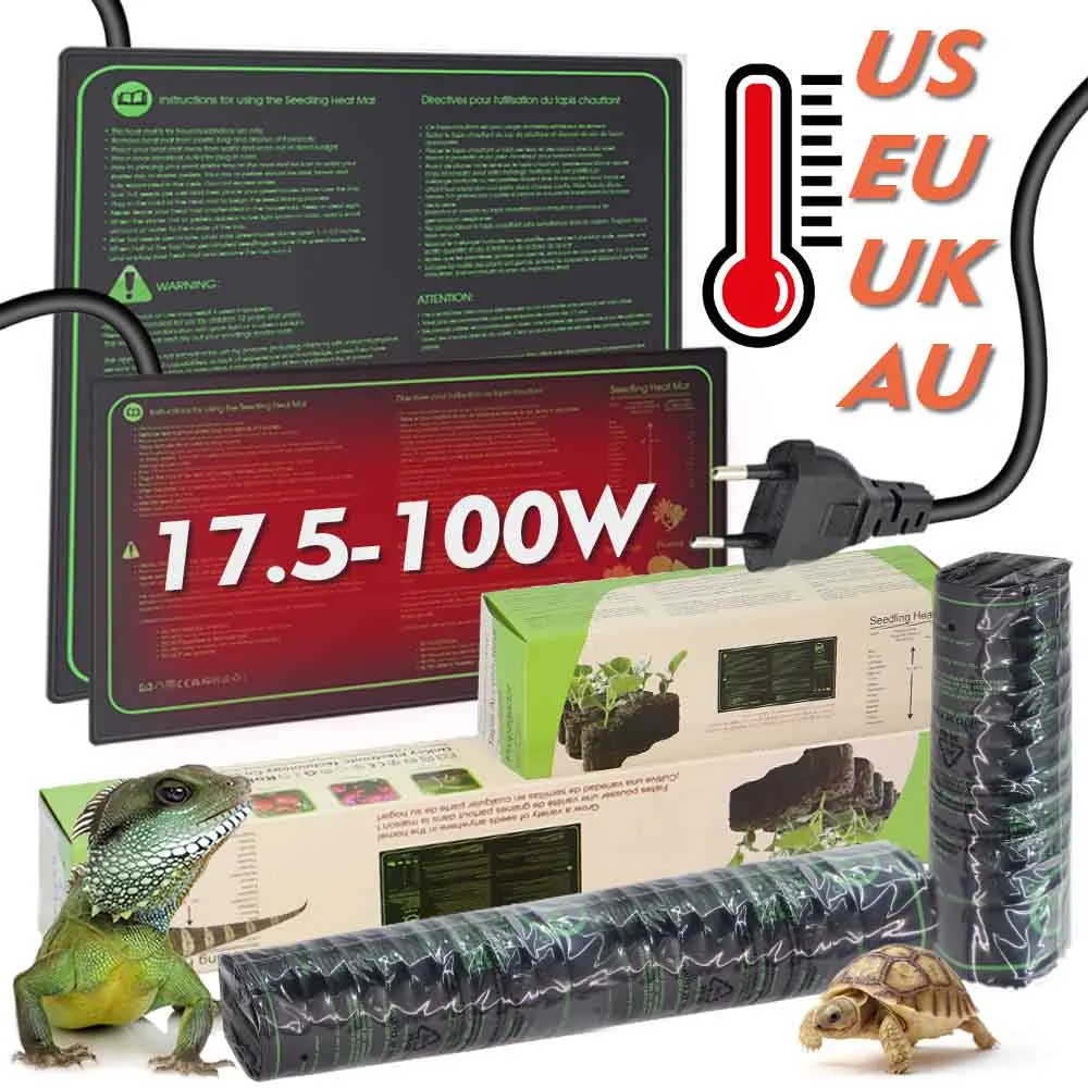 17.5/45/100W PVC Seedling Ther - Heat Mat Seedling 评论和价格
