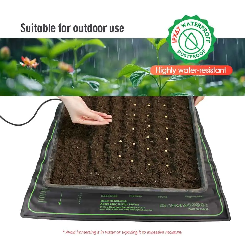 17.5/45/100W PVC Seedling Ther - Heat Mat Seedling 评论和价格