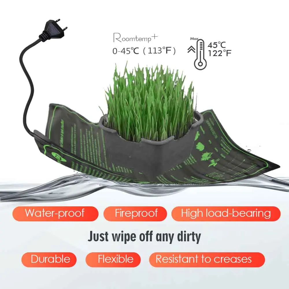 17.5/45/100W PVC Seedling Ther - Heat Mat Seedling 评论和价格