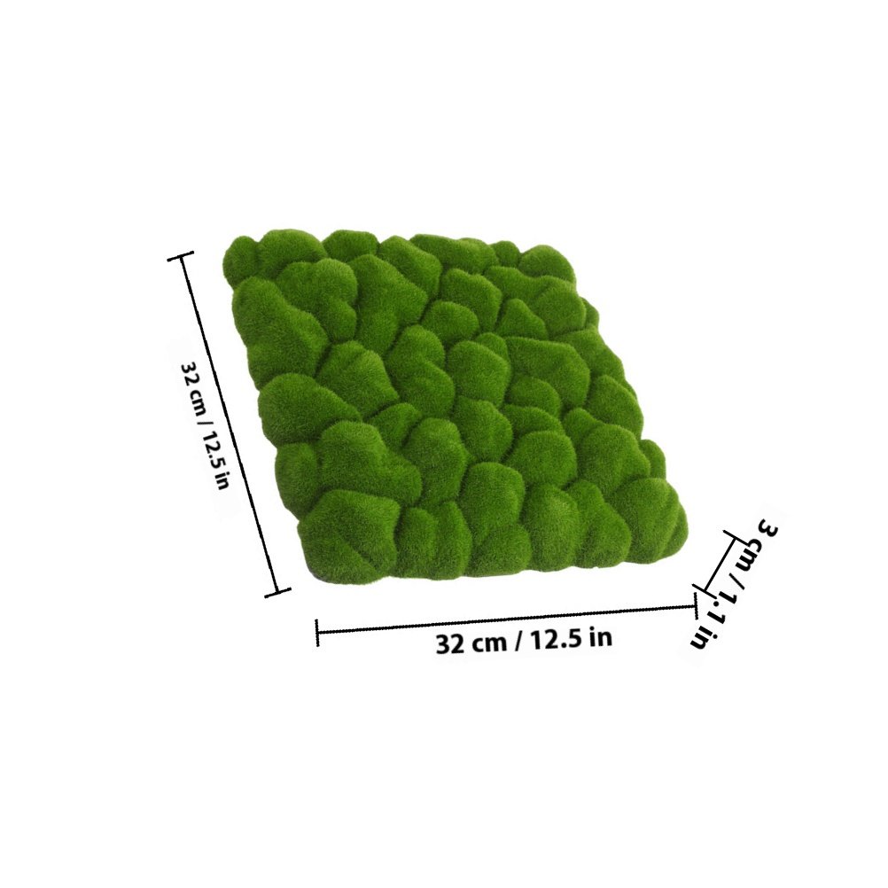 2Pcs Simulation Moss Decor Art - Sphagnum Moss Dry 评论和价格