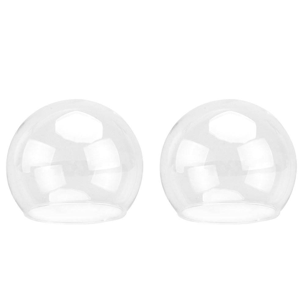 2Pcs Clear Glass Dome Display  - Plastic Dome Clear 评论和价格