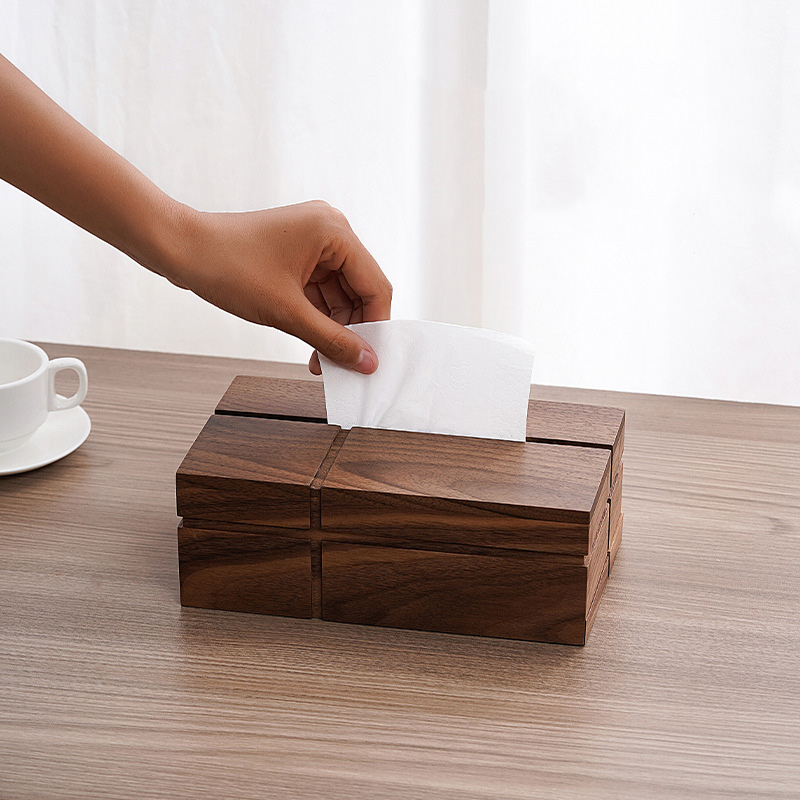 Wooden Tissue Box Solid Wood D - Agar Tissue Culture 评论和价格